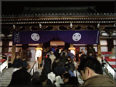 小石川伝通院初詣